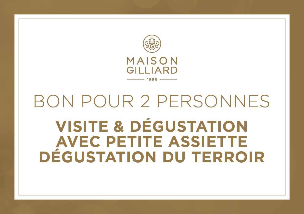Bon visite et dégustation avec assiette Bon visite et dégustation avec assiette